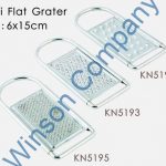 Mini Flat Grater  KN5191 KN5193 KN5195 KN5192 KN5194 KN5196