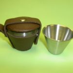 Juice cup with leather cover  TB5700